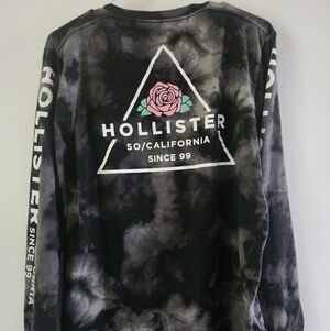 Hollister Long Sleeve Tie Dye